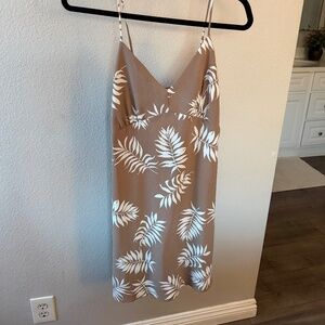 Mini Palm Leaf Dress